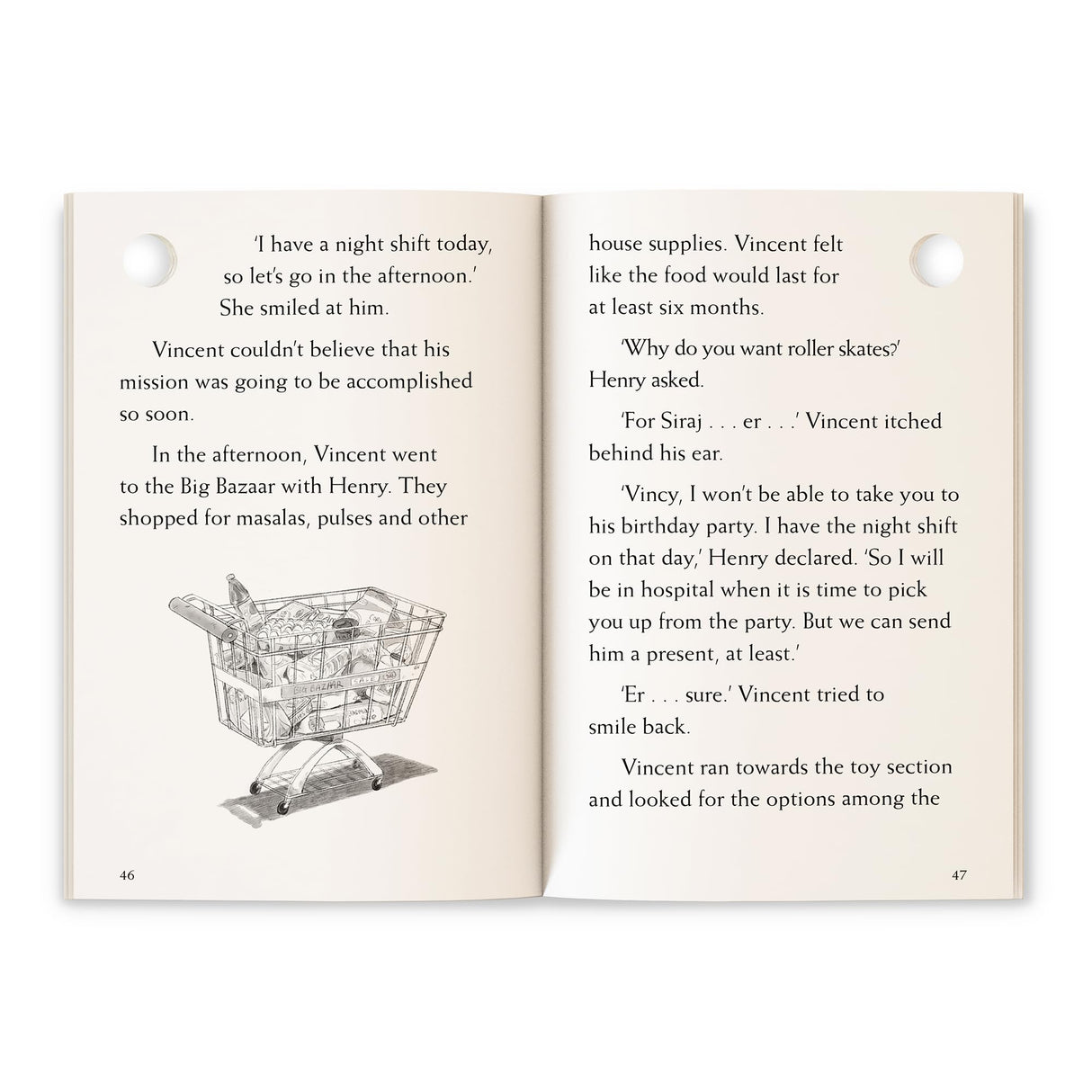 Vincent Can't Go (hOle book): A Fun Story About Friendship | Ages 7+ - Retail Maharaj