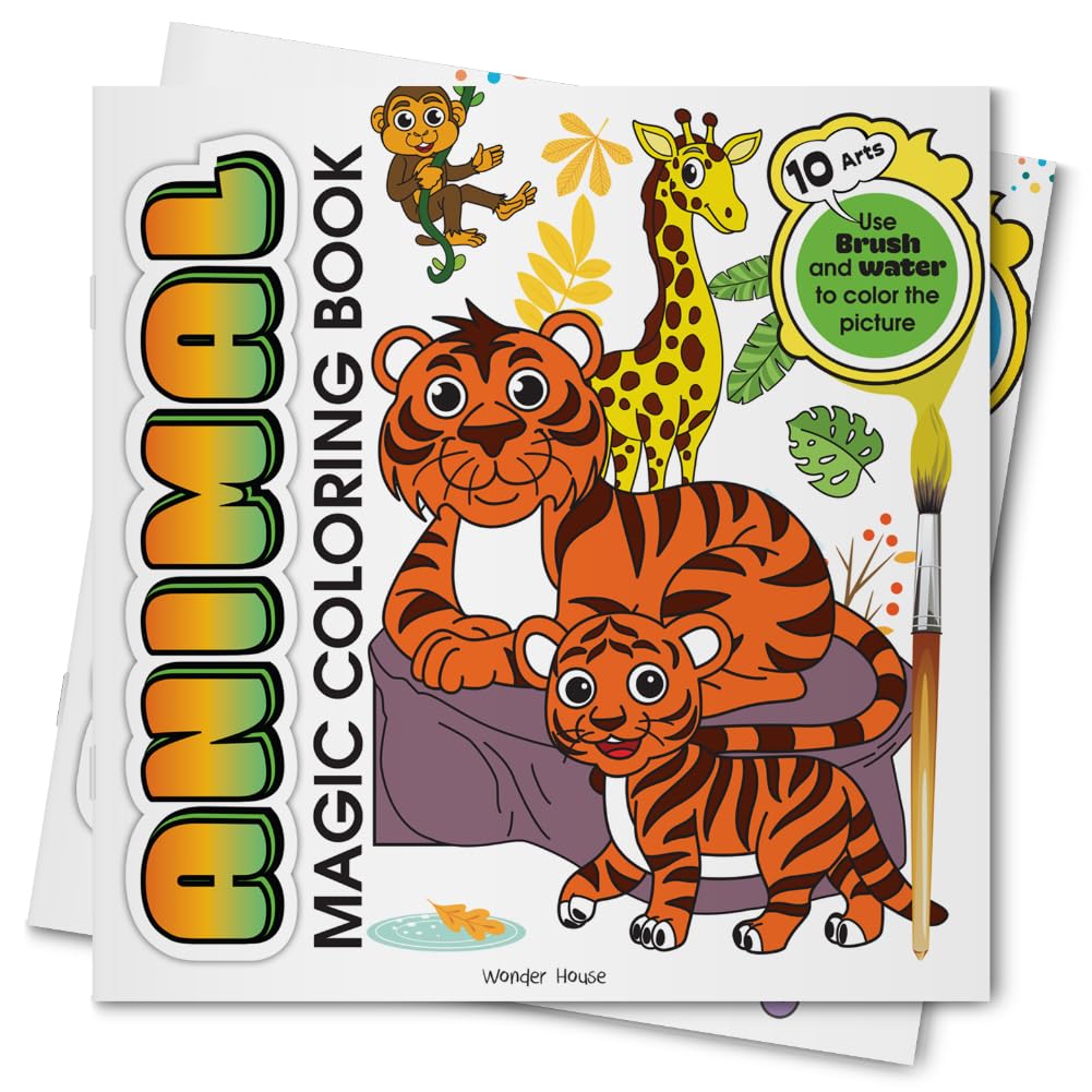 Animal Magic Coloring Book - Retail Maharaj