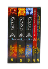 Percy Jackson and the Kane Chronicles: Special Collection 5 Books Boxset (The Kane Chronicles Trilogy, Demigods and Magicians, Magician's Manual) - Retail Maharaj
