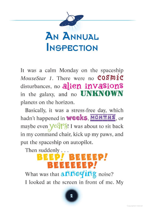 Geronimo Stilton Spacemice #7: Beware! Space Junk! - Retail Maharaj