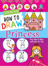 Step by Step Learn to Draw Princesses - Retail Maharaj