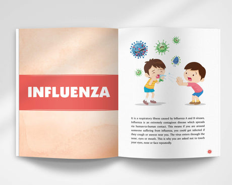 Viral Infections - A Hygiene Guide And Sticker Activity Book For Children - Retail Maharaj