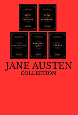 Complete Jane Austen Collection (Set of 6 Books) - Mansfield Park, Pride and Prejudice ,Sense & Sensibility, Persuasion, Emma, Northanger Abbey - Retail Maharaj
