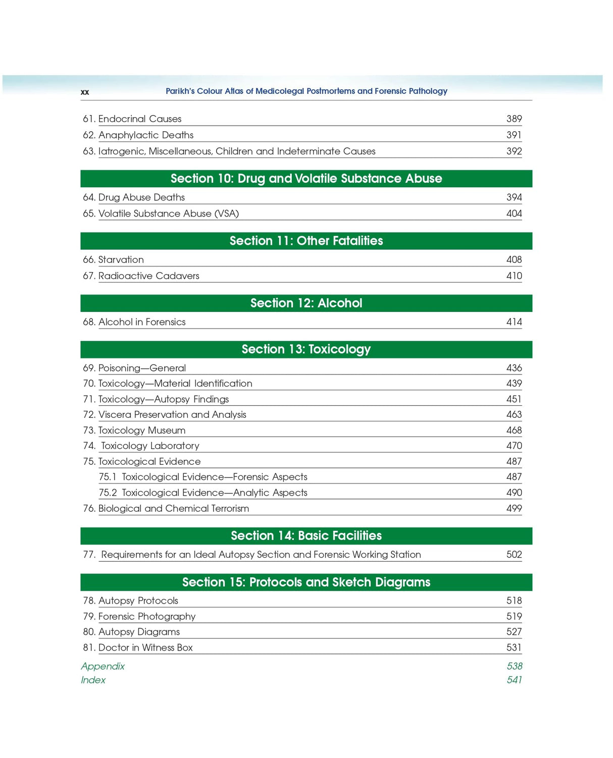 Parikh’s Colour Atlas of Medicolegal Postmortems and Forensic Pathology, 4/e Guidelines for Crime Investigation (HB 2025 ) - Retail Maharaj