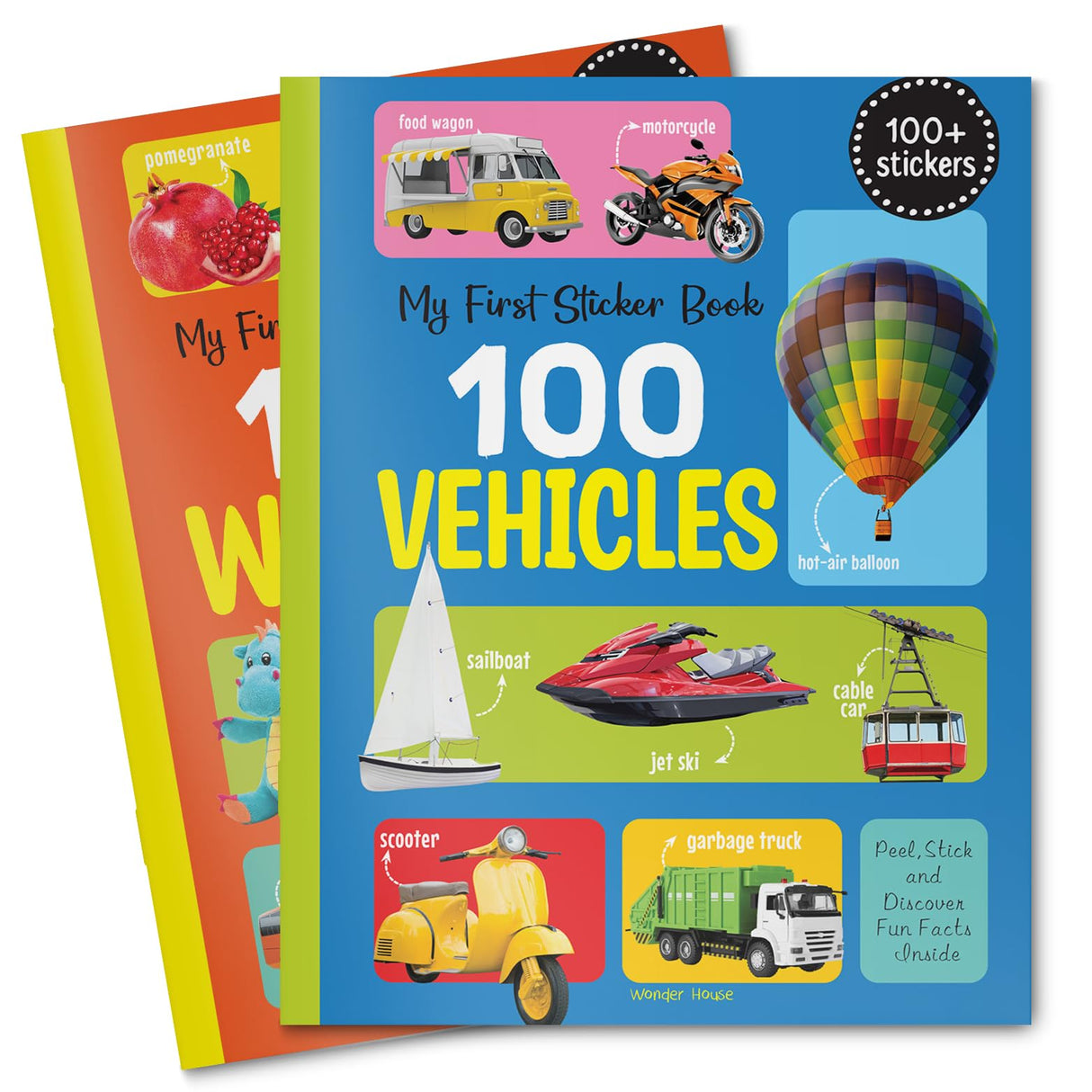 My First 100 Vehicles Stickers - Retail Maharaj