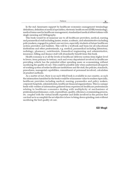 Healthcare Economics Management - Retail Maharaj
