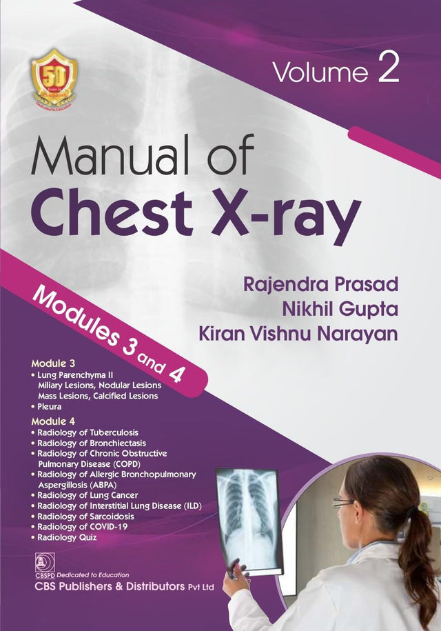 Manual Of Chest Xray Modules 3 And 4 Vol 2 (Pb 2025) - Retail Maharaj