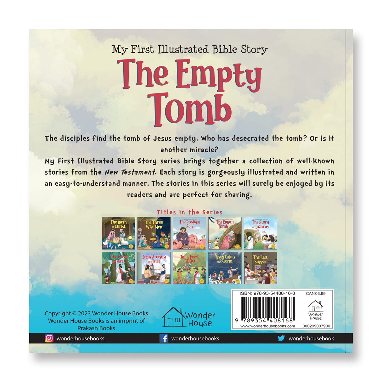 My First Illustrated Bible Story: The Empty Tomb - Retail Maharaj