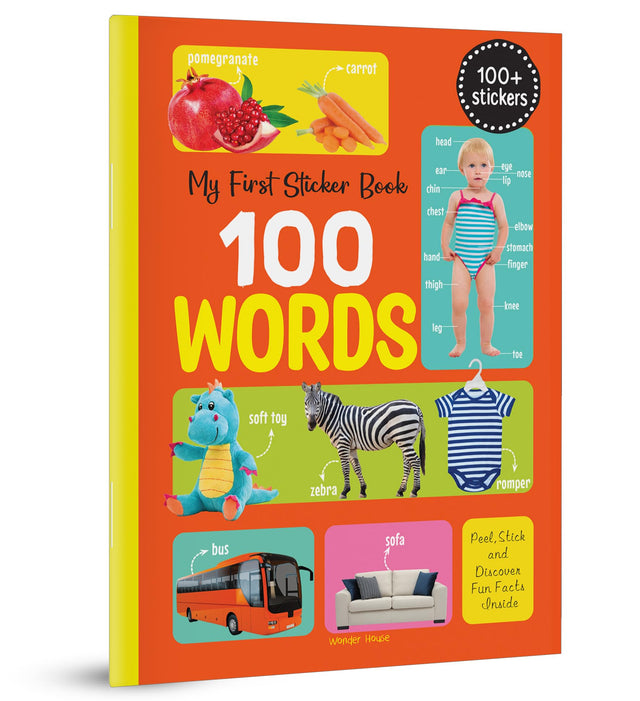 My First 100 Words Stickers - Retail Maharaj