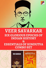 Veer Savarkar Six Glorious Epochs of Indian History & Essentials Of Hindutva Combo Set - Retail Maharaj