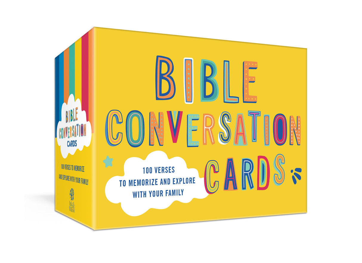 Bible Conversation Cards: 100 Verses to Memorize and Explore with Your Family - Retail Maharaj