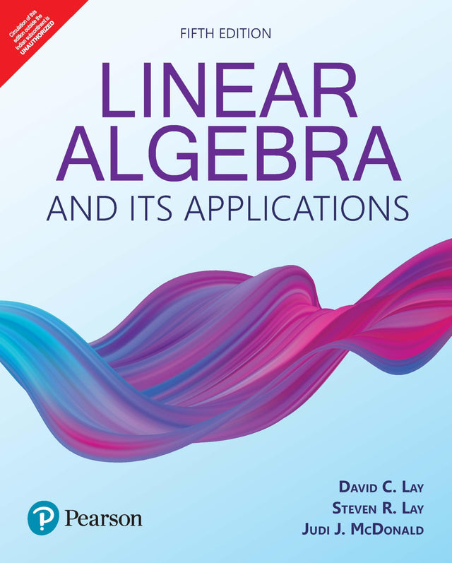 Linear Algebra and Its Applications, 5th Edition - Pearson - Retail Maharaj