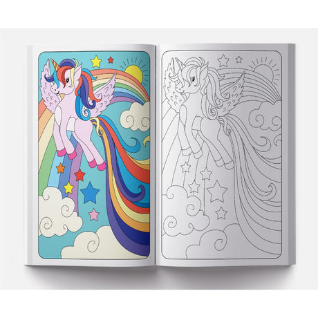 It's Ok To Be A Unicorn Coloring book - Giant book series: Jumbo Sized Colouring Book For Children - Retail Maharaj