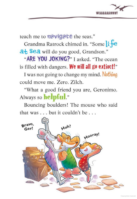 GERONIMO STILTON - CAVEMICE#11 SEA MONSTER SURPRISE - Retail Maharaj