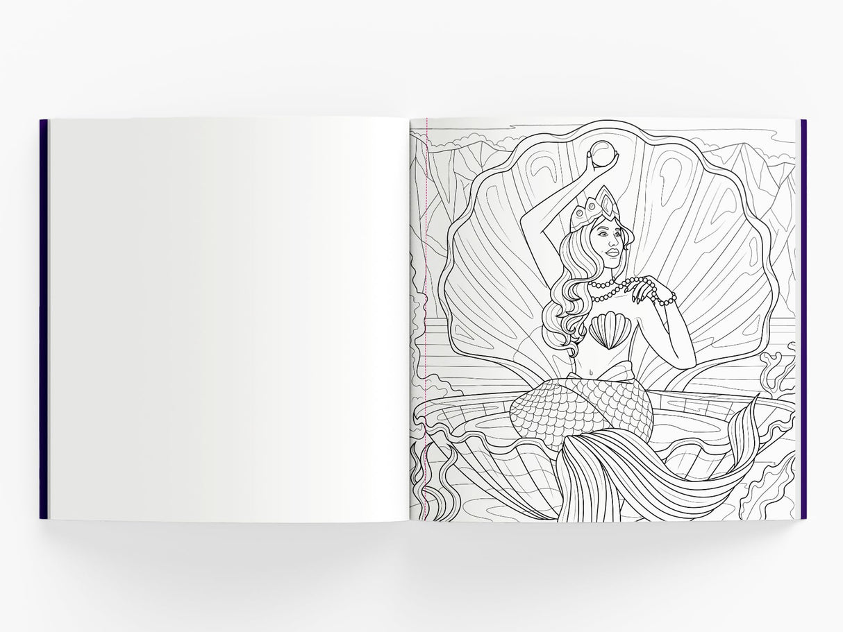 Myth and Magic: Colouring Book for Adults with Tear out Sheets: Relax and Unwind with Dragons, Fairies, and Mythical Creatures ― Intricate Designs for ... Sheets for Easy Display| Select Learning - Retail Maharaj