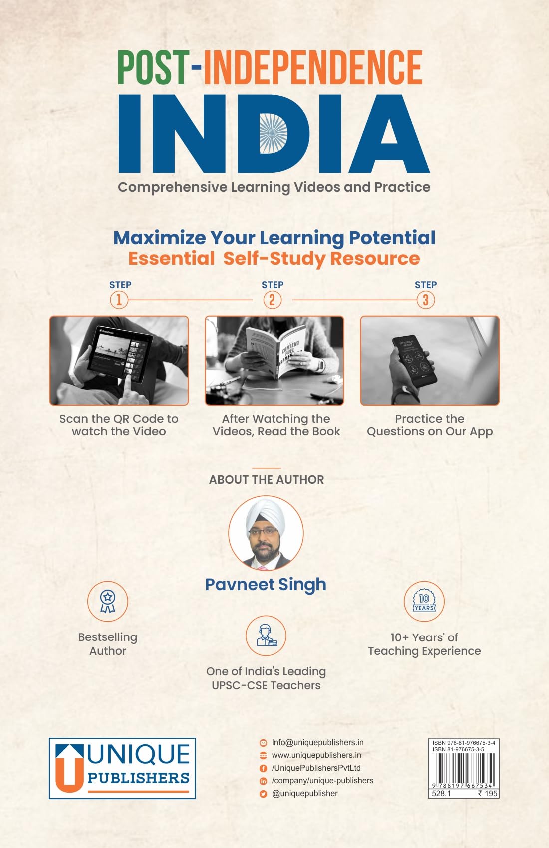 Post Independence India I Latest Edition - Retail Maharaj