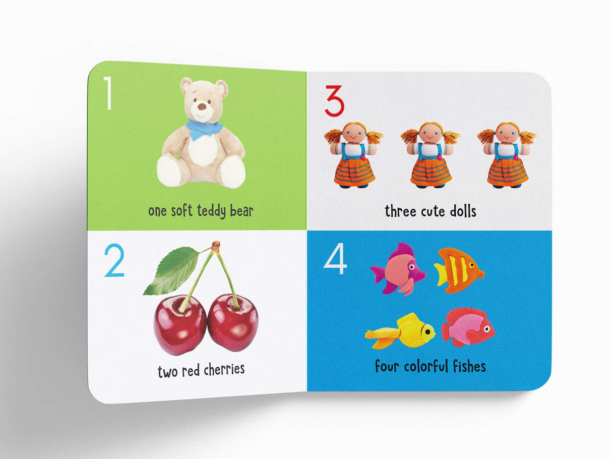 My First 100 Numbers: Padded Board Book for Kids | Learn Counting from 1 to 100 with Bright and Engaging Pictures | Early Learning Book for Babies, Toddlers & Preschoolers | Ages 0–5 Years - Retail Maharaj