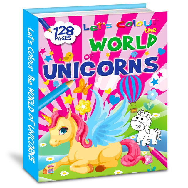 Let’s Colour the World of Unicorns: Activity & Colouring Book for Kids Ages 3–9 | Perfect Gift for Drawing, Painting & Creativity | Premium Paper Quality - Retail Maharaj