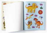 Jurassic Journey: Dinosaur Sticker Activity Book For Kids - Retail Maharaj