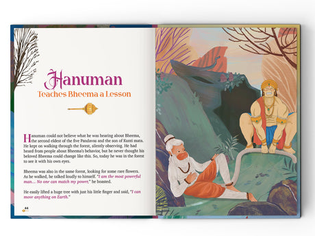 Hanuman Stories: 10 Illustrated Stories of Lord Hanuman for Children I Hindu Mythology | Indian Gods and Goddesses | Bedtime Storybook | Indian Folklore & Legends I Ages 5+ I [Select Learning - Retail Maharaj