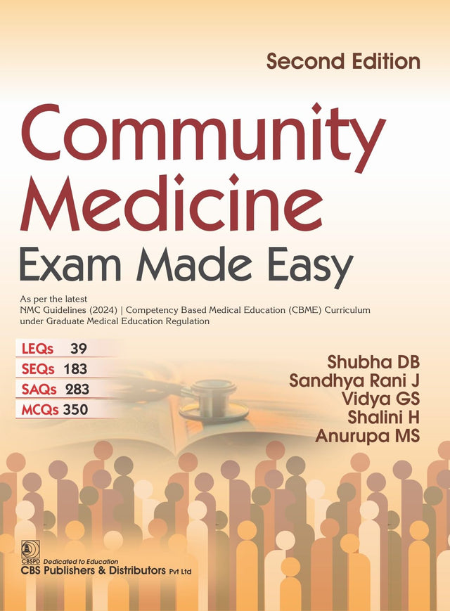 Community Medicine, 2ed. | Exam Made Easy (PB 2026) ISBN - 9788198953889 - Retail Maharaj