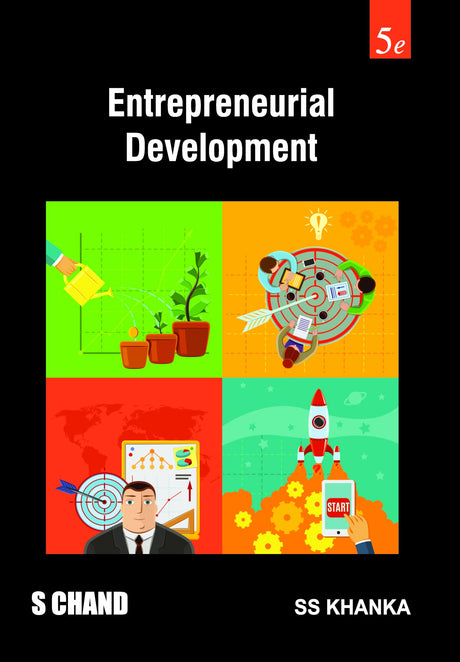 Entrepreneur Development (5th Edition) Book for B.Com., M.Com. and MBA Students | By SS Khanka | Women Entrepreneurship, Intellectual Property Rights ... - S Chand Books Latest Edition 2025 - 2026 - Retail Maharaj