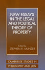 New Essays in the Legal and Political Theory of Property (Cambridge Studies in Philosophy and Law) - Retail Maharaj