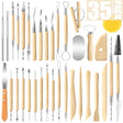 Double Sided Pottery Tools Set of 11 - Retail Maharaj