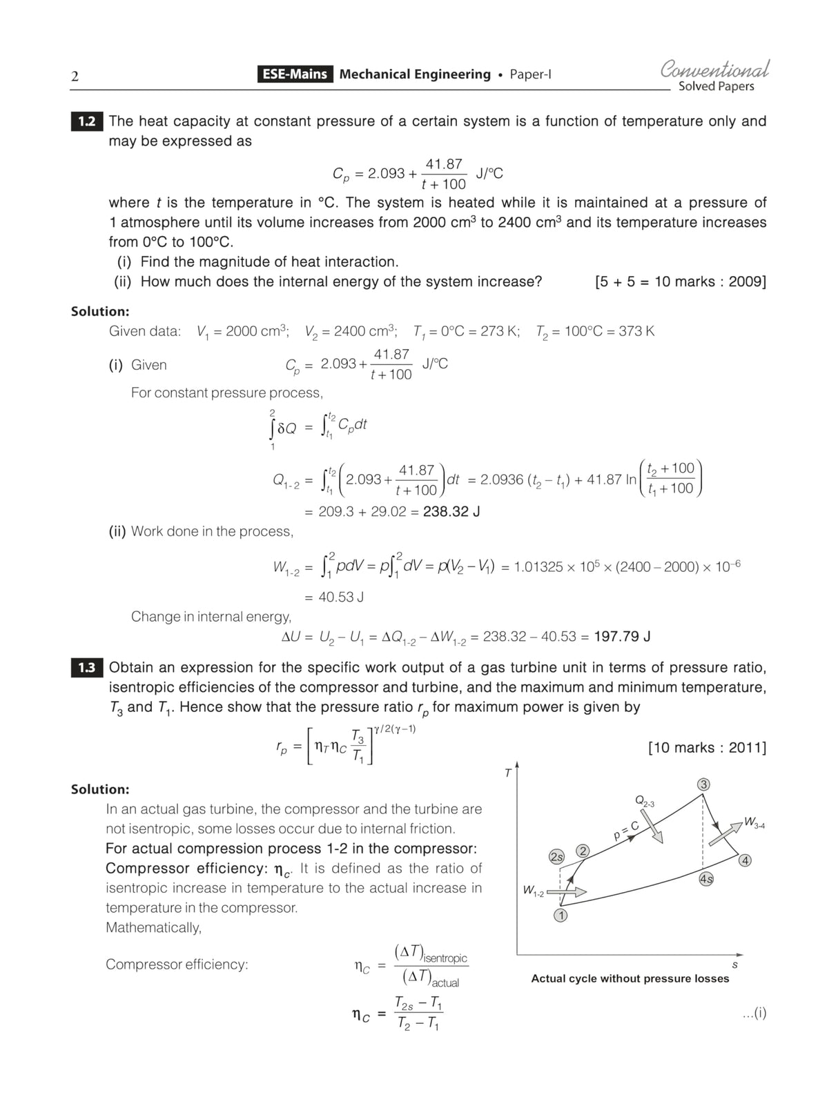 ESE 2026: Mains Examination: Mechanical Engineering (ME) Volume-I Chapterwise & Topicwise Conventional Solved Papers | 25 Years Solved PYQs 2001-2025 | Engineering Services Examination | Fully Solved - Retail Maharaj