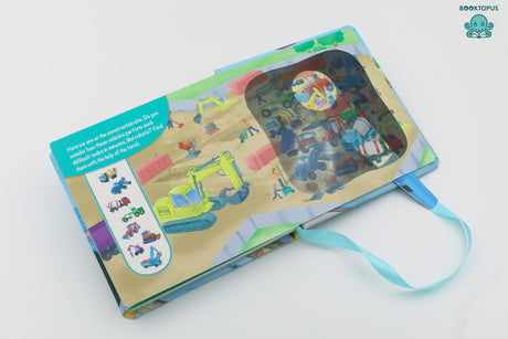 Booktopus Torch Discovery Book - Things That Go Vroom! Hidden Picture Book with Torch - Learning Activity Books for Kids 4+ Years - Interacti: Torch Book - Retail Maharaj
