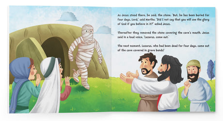 My First Illustrated Bible Story: The Story of Lazarus - Retail Maharaj