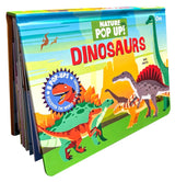 Pop Up Dinosaurs Book for Kids: Interactive Learning with Adventure Pop-Up Scenes | Explore Jurassic World | Facts, Flaps & Fun Prehistoric Creatures ... Dinosaurs | Children's Nature Pop Up Book - Retail Maharaj