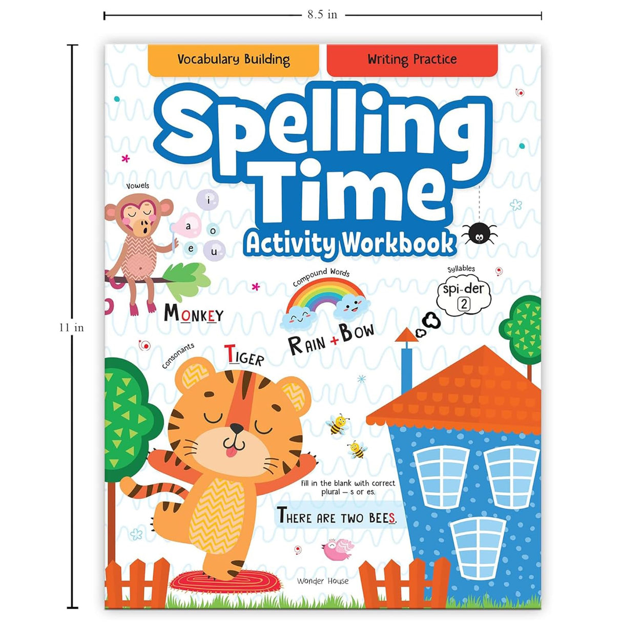 Reading Comprehension and Spelling Book Pack of 4 Books - Retail Maharaj
