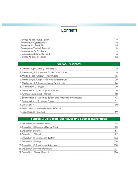 Parikh’s Colour Atlas of Medicolegal Postmortems and Forensic Pathology, 4/e Guidelines for Crime Investigation (HB 2025 ) - Retail Maharaj