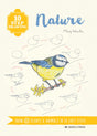 10 Step Drawing: Nature: Draw 60 Plants & Animals in 10 Easy Steps - Retail Maharaj