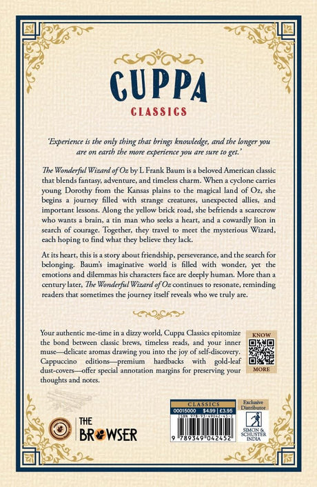 The Wonderful Wizard of Oz (Cuppa Classics) - Retail Maharaj
