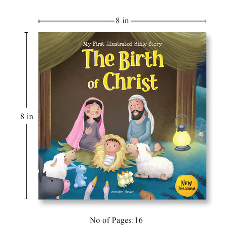 My First Illustrated Bible Story: The Birth of Christ - Retail Maharaj