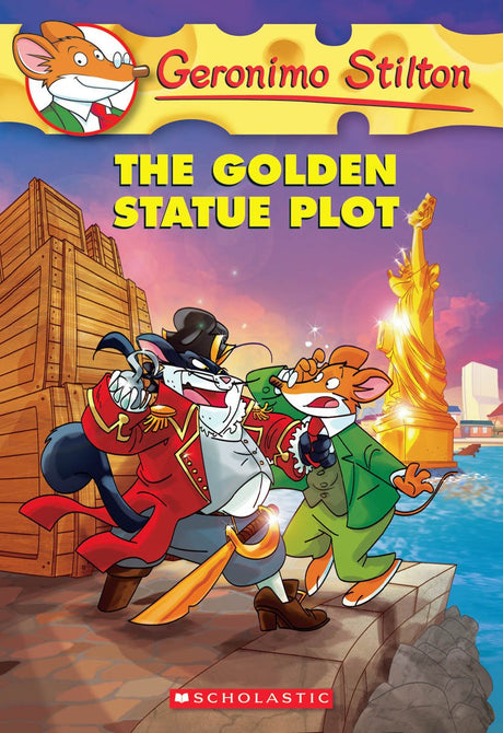GERONIMO STILTON #55 THE GOLDEN STATUE PLOT - Retail Maharaj