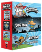 Dav Pilkey's Hero Collection: 3-Book Boxed Set (Captain Underpants #1, Dog Man #1, Cat Kid Comic Club #1) - Retail Maharaj