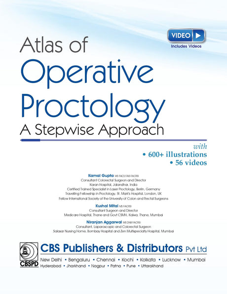 Atlas Of Operative Proctology A Stepwise Approach (Hb 2024) - Retail Maharaj