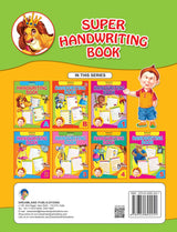 Super Handwriting Book Part - A for Kids Ages 3-5 | Learn to Write Alphabet, Words & Sentences | Tracing Practice, Handwriting Skills, Motor Development, Early Learning - Retail Maharaj