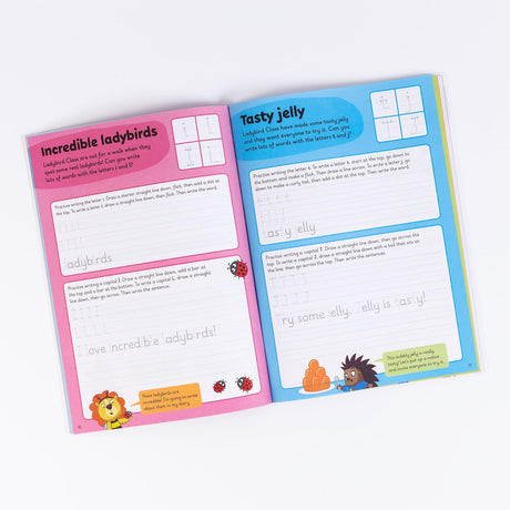Key English Skills: A Learn With Ladybird 4 in 1 Activity Book – Handwriting Practice, First Spelling, First Punctuation & First Grammer - Practice Skills for School (5-7 Years) - Retail Maharaj