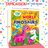 Let’s Colour the World of Dinosaurs: Activity & Colouring Book for Kids Ages 3–9 | Perfect Gift for Drawing, Painting & Creativity | Premium Paper Quality - Retail Maharaj