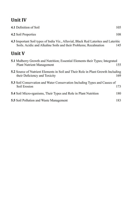 A Textbook on Introduction to Sericulture and Soil Science - Retail Maharaj