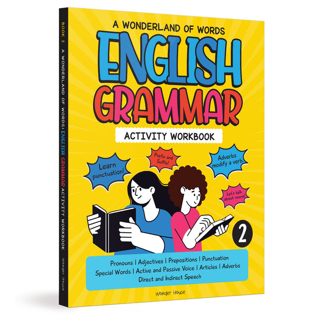 A Wonderland Of Words: English Grammar - Level 2 Activity Workbook - Retail Maharaj