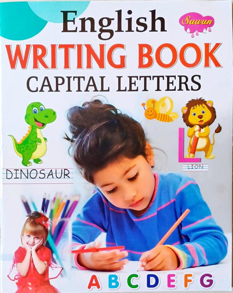 English Writing Book (Capital Letters) - Retail Maharaj