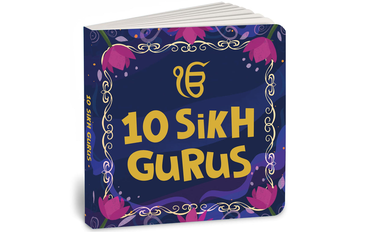 10 Sikh Gurus: Illustrated Stories of the Ten Sikh Gurus | Sikhism for Kids | Teachings, Values & Sikh History I Ages 3+ [Select Learning] - Retail Maharaj