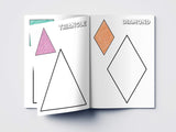Colouring Book of Shapes: Creative Crayons Series - Crayon Copy Colour Books - Retail Maharaj
