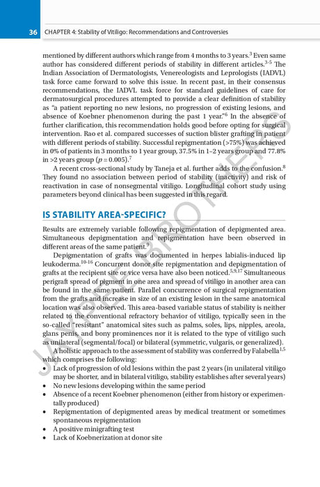 CLINICAL MANAGEMENT OF VITILIGO - Retail Maharaj