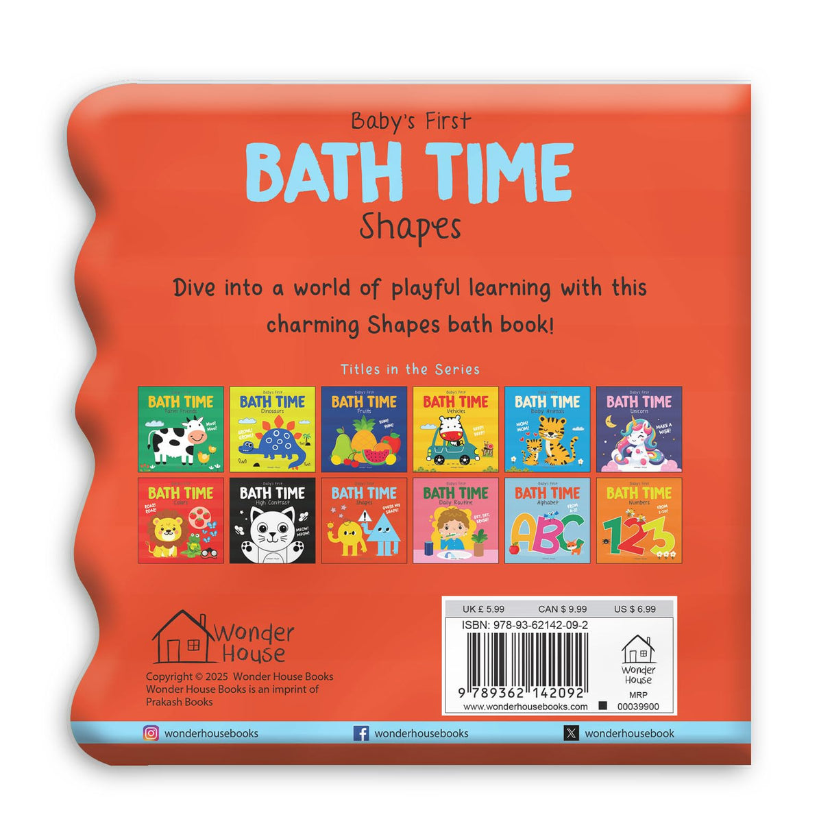 Baby's First Bath Time: Shapes - Retail Maharaj